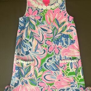 Lilly Pulitzer Pink and Green Floral Dress